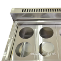 Tipo de gabinete Six Basket Gas Pasta Cooker